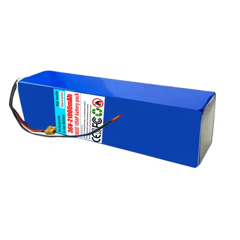 36V 21Ah Upgrade Replacement Battery for Segway Ninebot MAX G30 – 10S6P 18650 with BMS