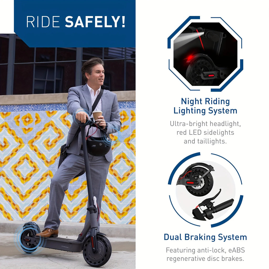 Hiboy S2 Pro Electric Scooter – 500W, 25 Mile Range, 10" Solid Tires