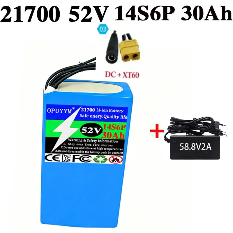 EMOVE Cruiser Replacement Battery – 52V 30Ah 14S6P 21700 Cells